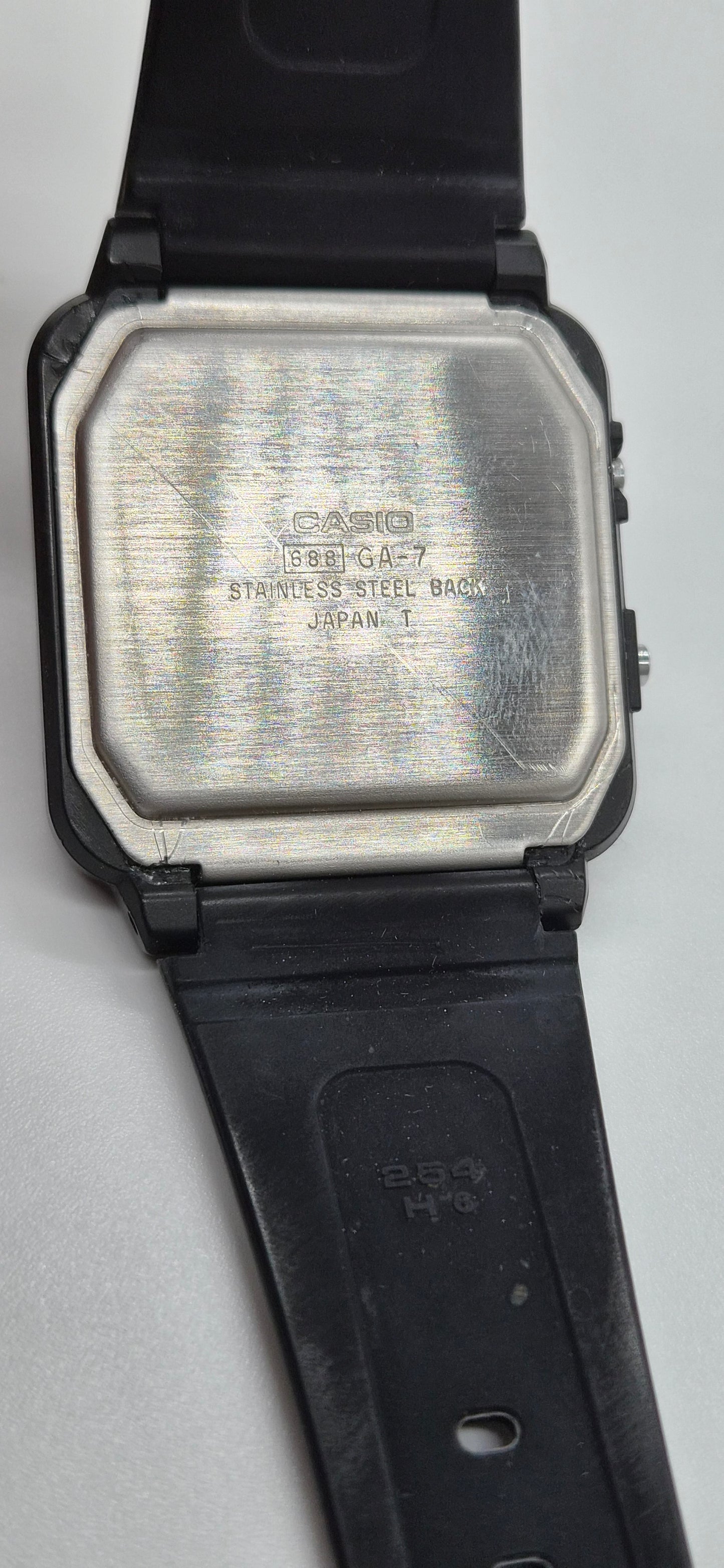 NOS Casio GA-7 Aerobatics Game Watch Made in Japan 1987