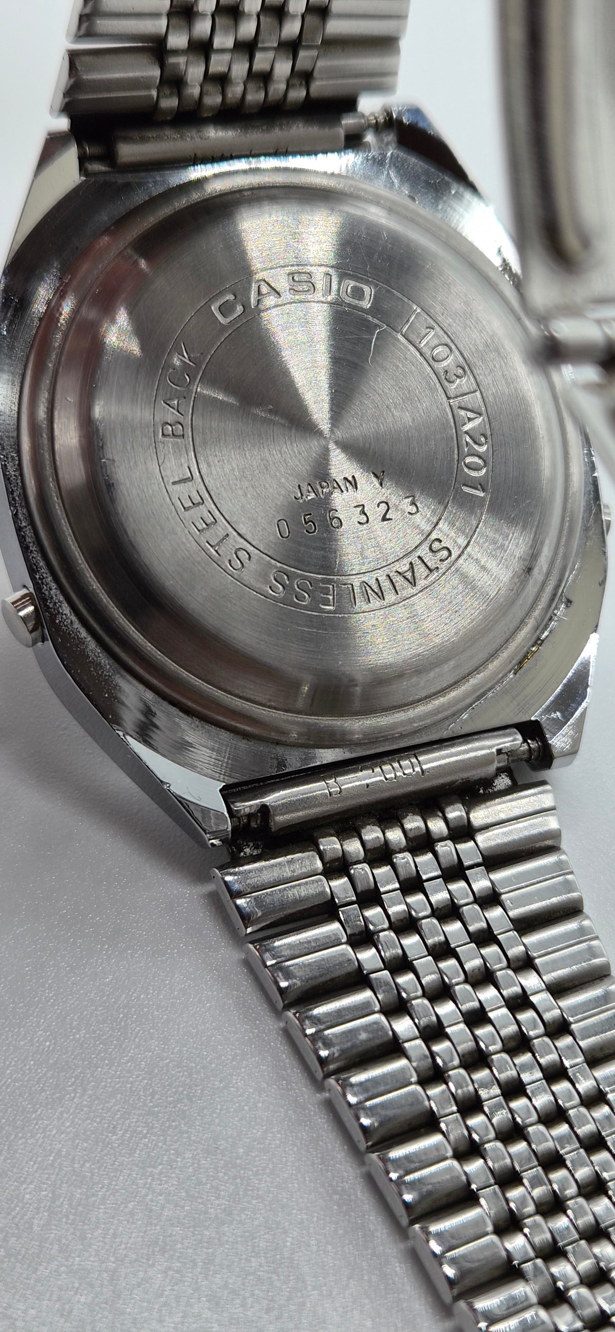 Casio A201 Blue thunder Watch