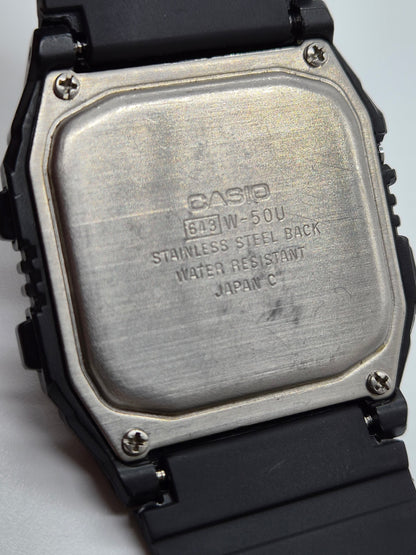Casio W50U World Time Watch Made in Japan 1986