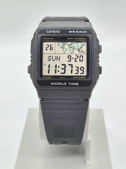 Casio W50U World Time Watch Made in Japan 1986