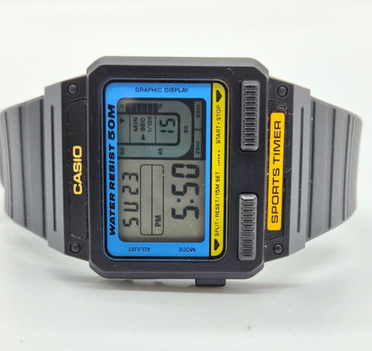 Casio SW-110 Sports Timer Watch Made in Japan