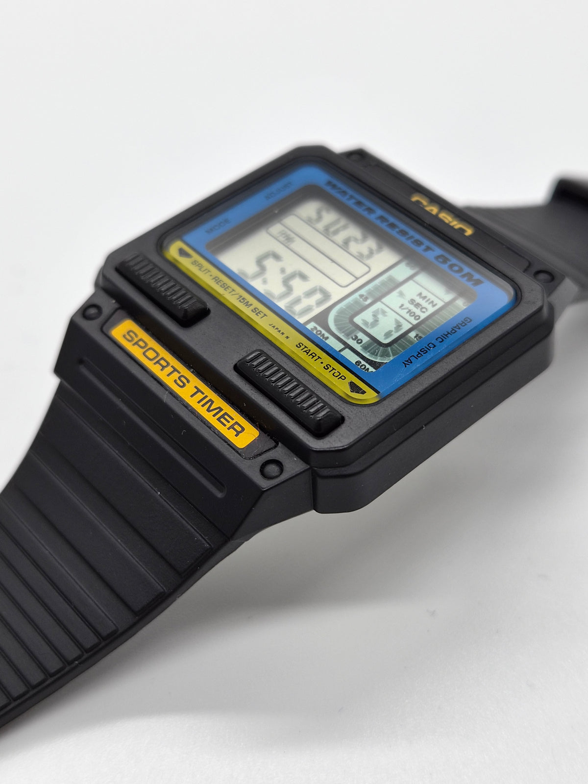 Casio SW-110 Sports Timer Watch Made in Japan