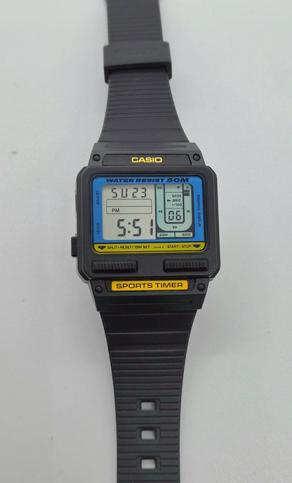 Casio SW-110 Sports Timer Watch Made in Japan