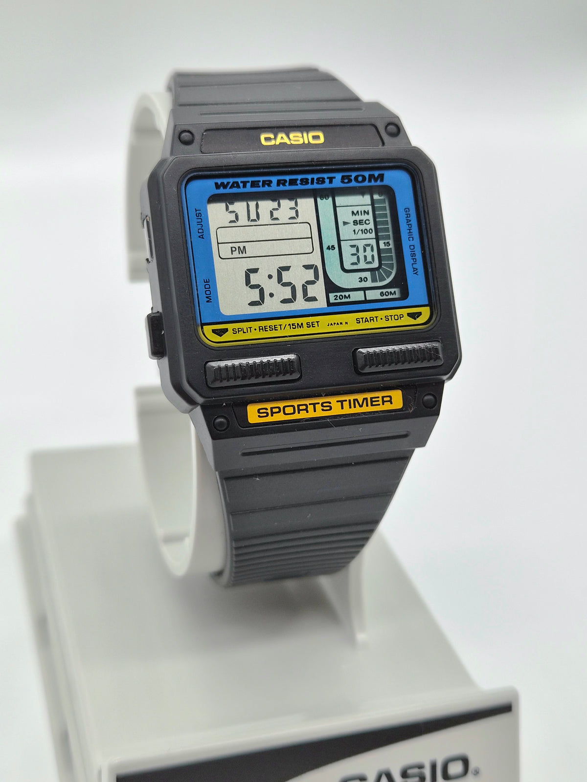Casio SW-110 Sports Timer Watch Made in Japan