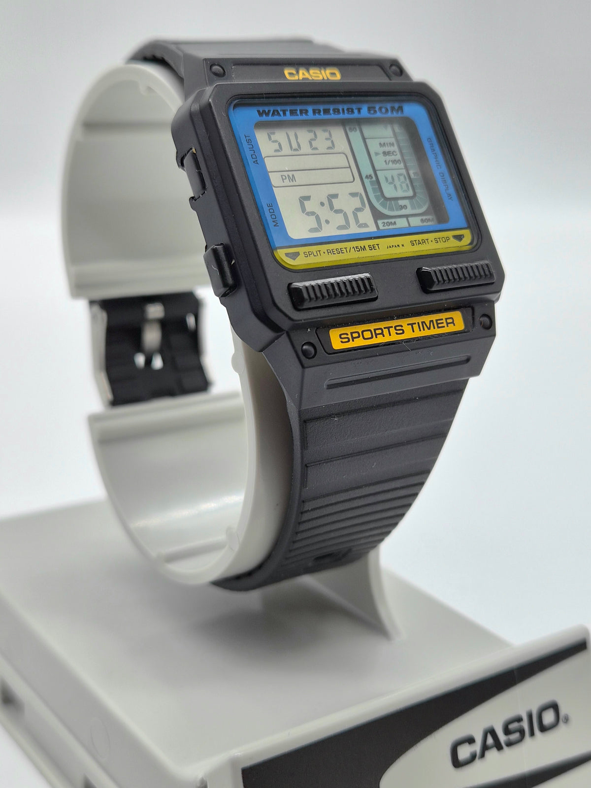 Casio SW-110 Sports Timer Watch Made in Japan