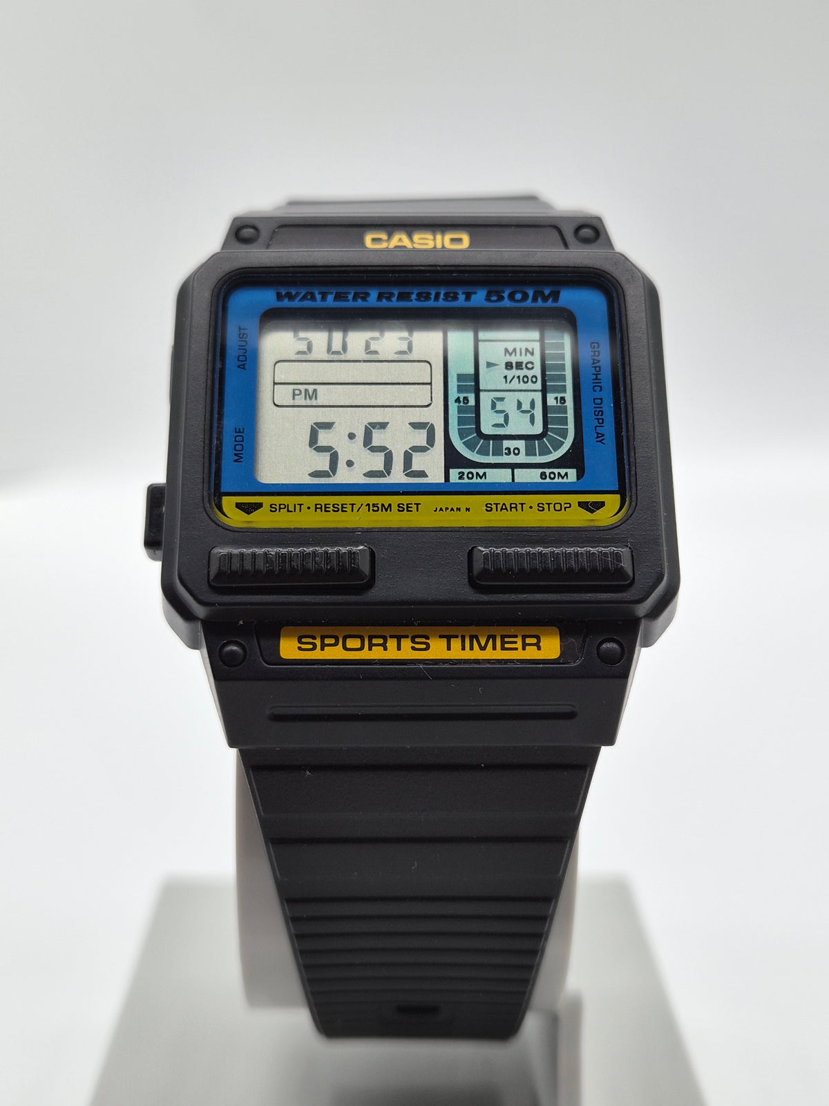 Casio SW-110 Sports Timer Watch Made in Japan
