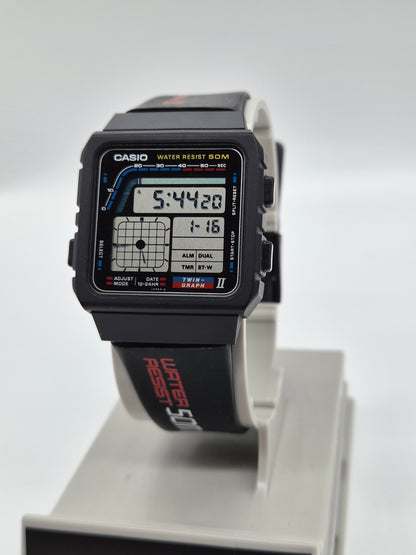 NOS Casio AE-22W Twin Graph II Vintage Watch – Made in Japan, 1988