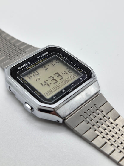 Casio TC-600 Touchscreen Vintage Watch