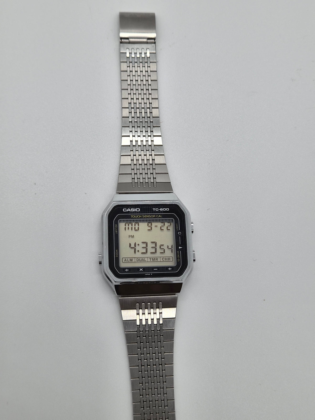 Casio TC-600 Touchscreen Vintage Watch