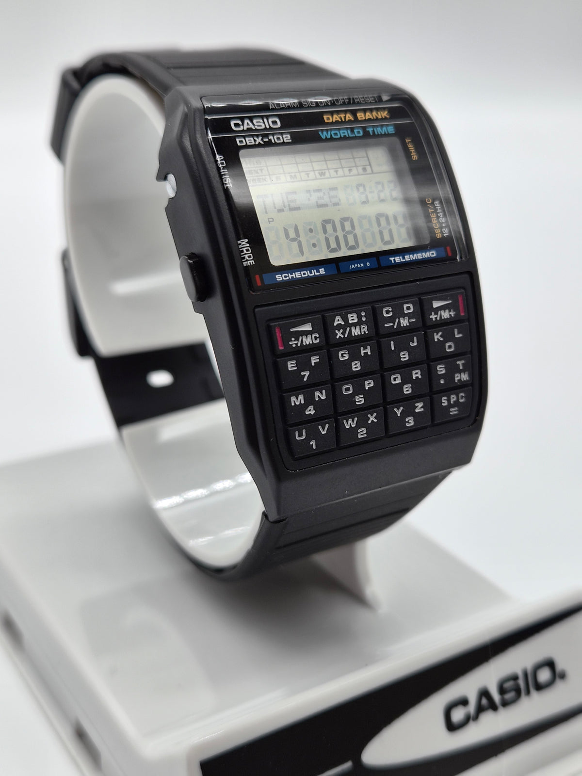 Casio DBX-102 Databank Calculator Watch Made in Japan
