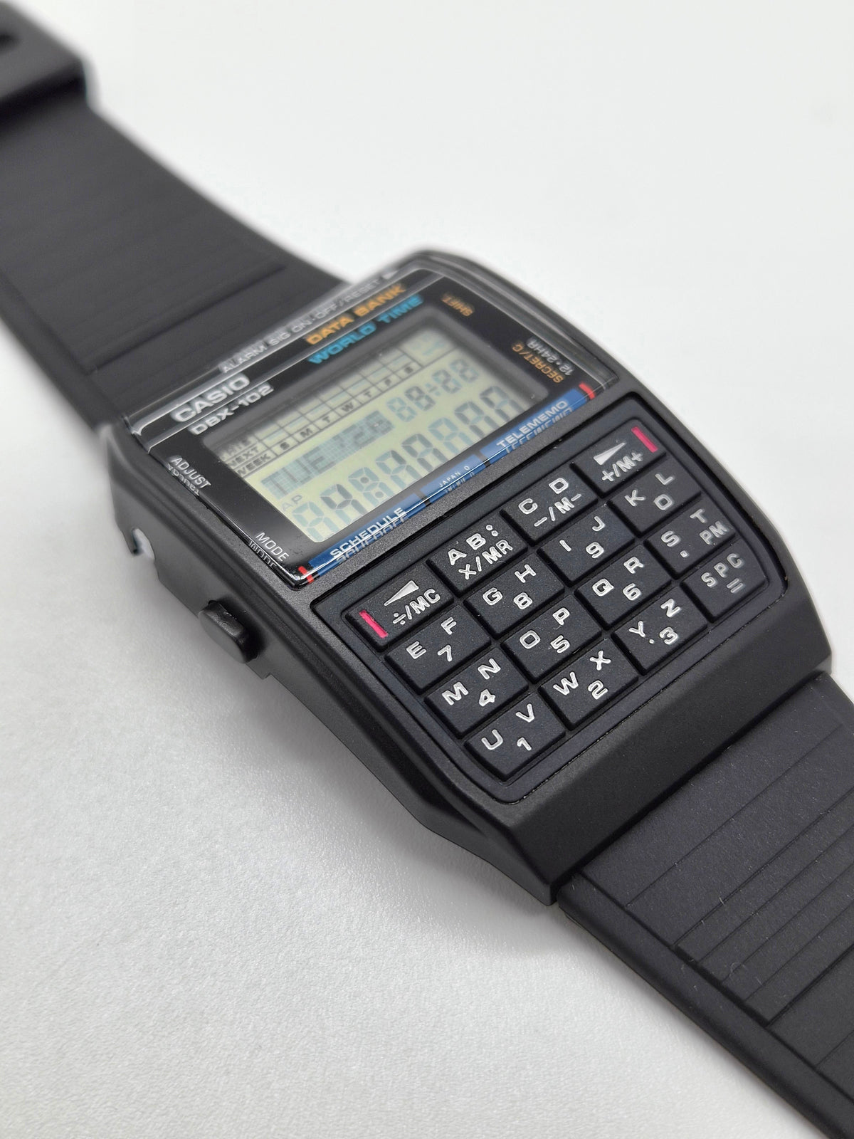 Casio DBX-102 Databank Calculator Watch Made in Japan