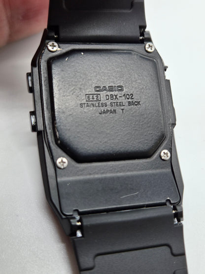 Casio DBX-102 Databank Calculator Watch Made in Japan