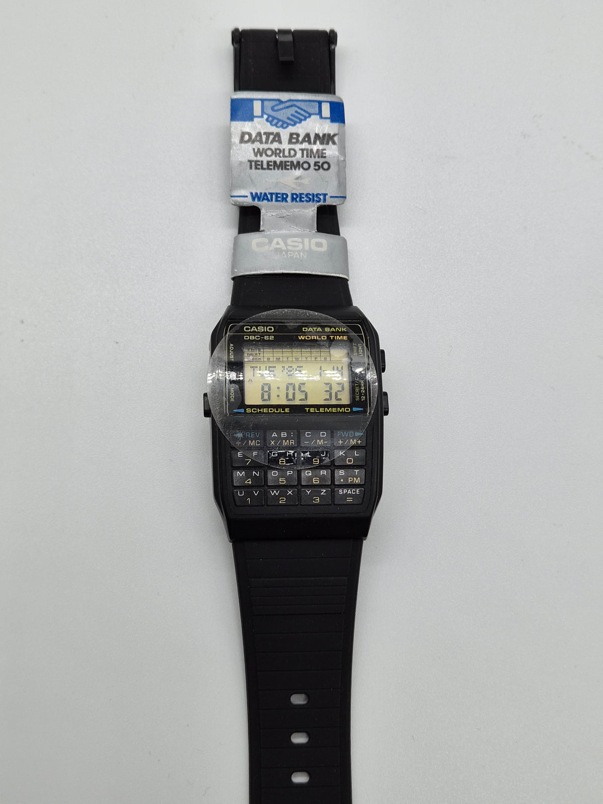 NOS Casio DBC-62 Databank Calculator Watch