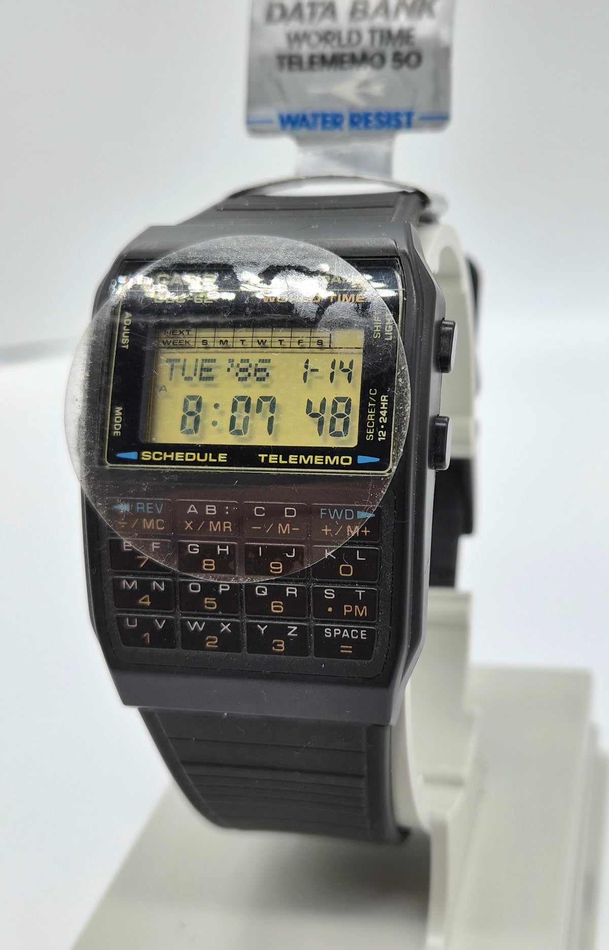 NOS Casio DBC-62 Databank Calculator Watch