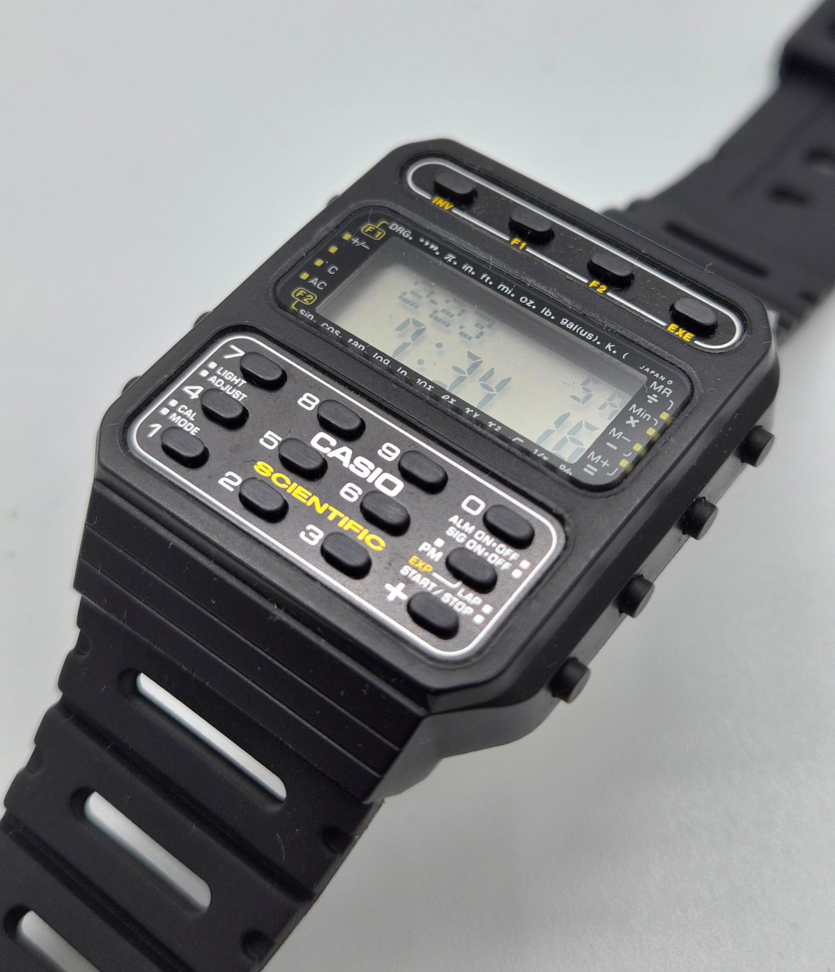 NOS Casio CFX-20 Scientific Calculator Watch made in 1983