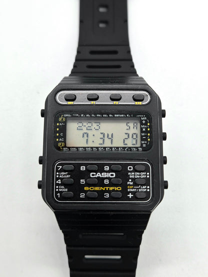 NOS Casio CFX-20 Scientific Calculator Watch made in 1983