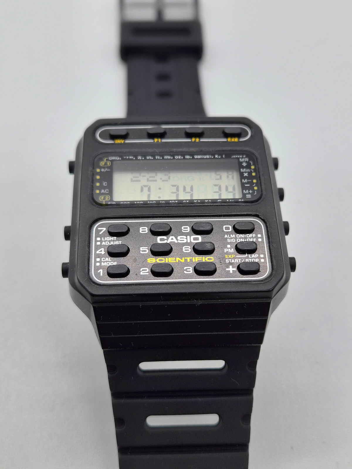NOS Casio CFX-20 Scientific Calculator Watch made in 1983