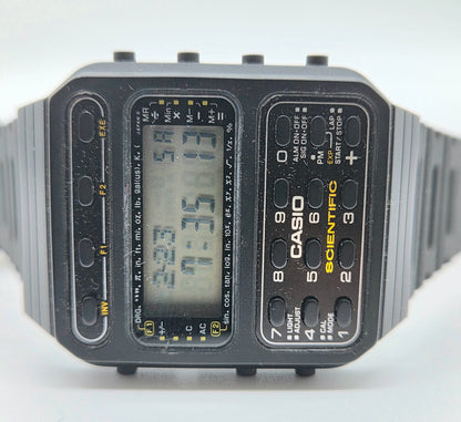 NOS Casio CFX-20 Scientific Calculator Watch made in 1983
