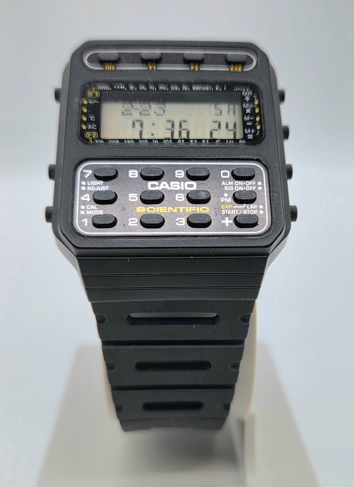 NOS Casio CFX-20 Scientific Calculator Watch made in 1983