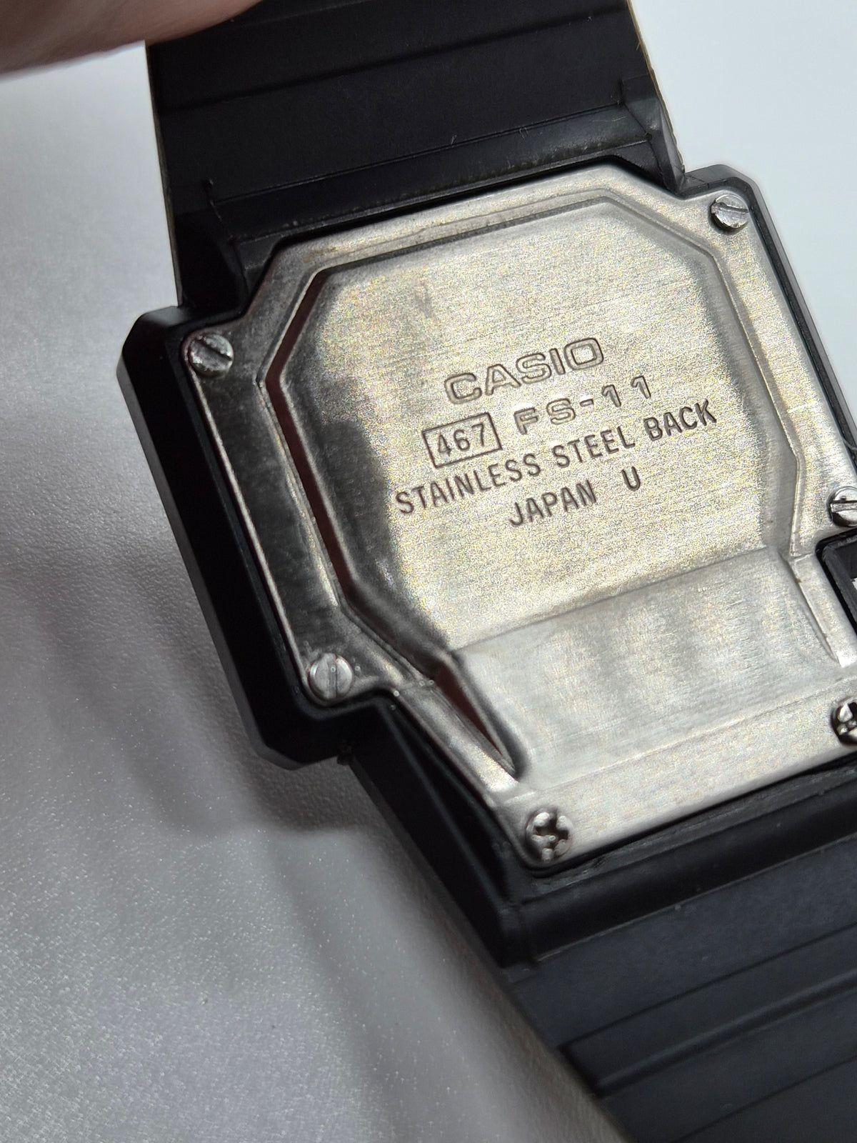NOS Casio FS-11 Ultra Thin Watch — 1985