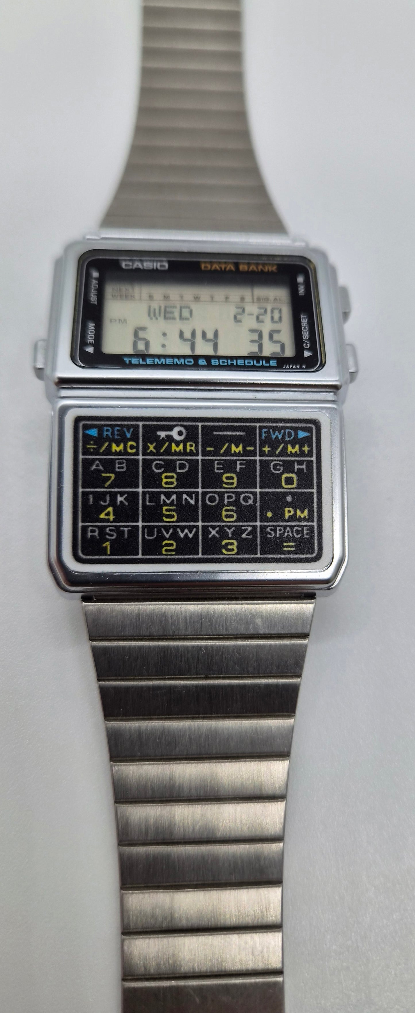 Casio DBC-600 Databank Calculator Watch