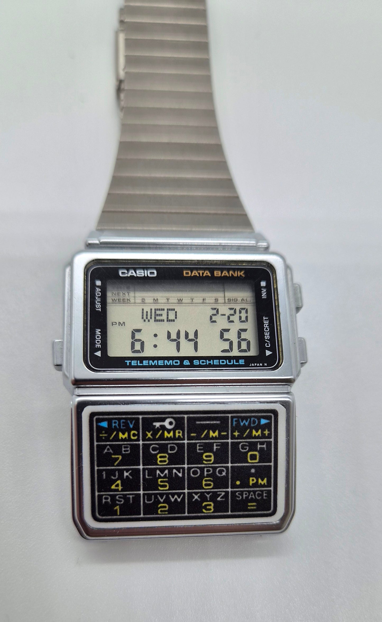 Casio DBC-600 Databank Calculator Watch