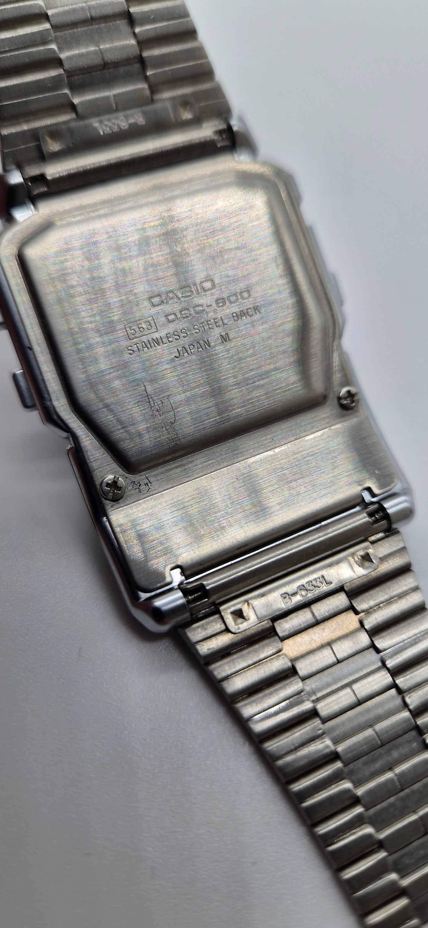 Casio DBC-600 Databank Calculator Watch