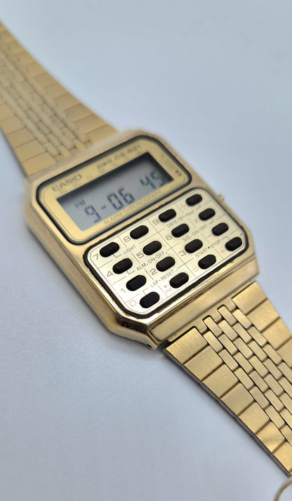 NOS Casio CFS 821 Rare Calculator Watch
