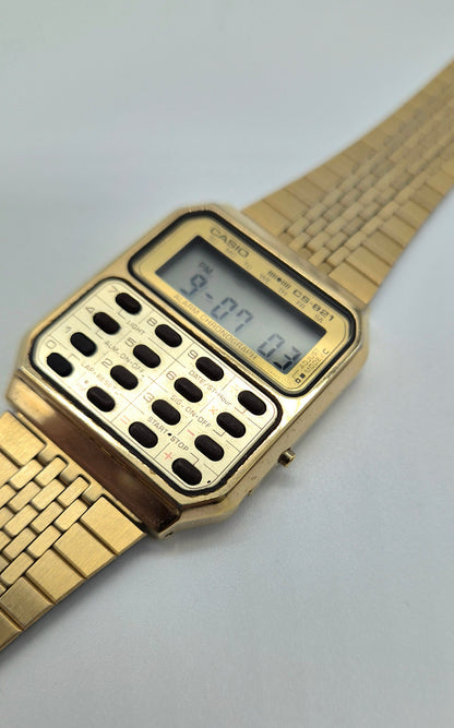 NOS Casio CFS 821 Rare Calculator Watch
