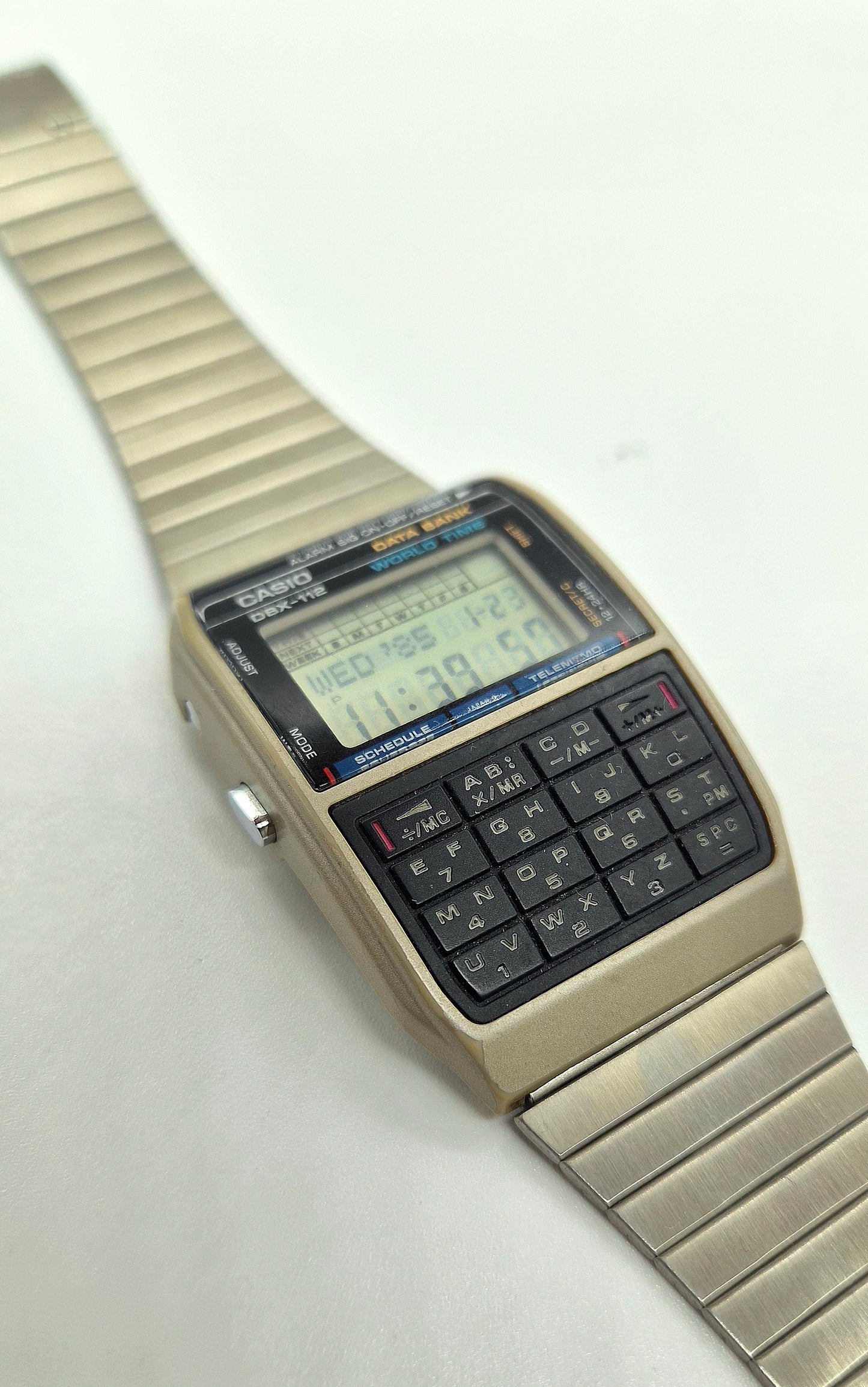 Casio DBX-112 Databank Calculator Watch