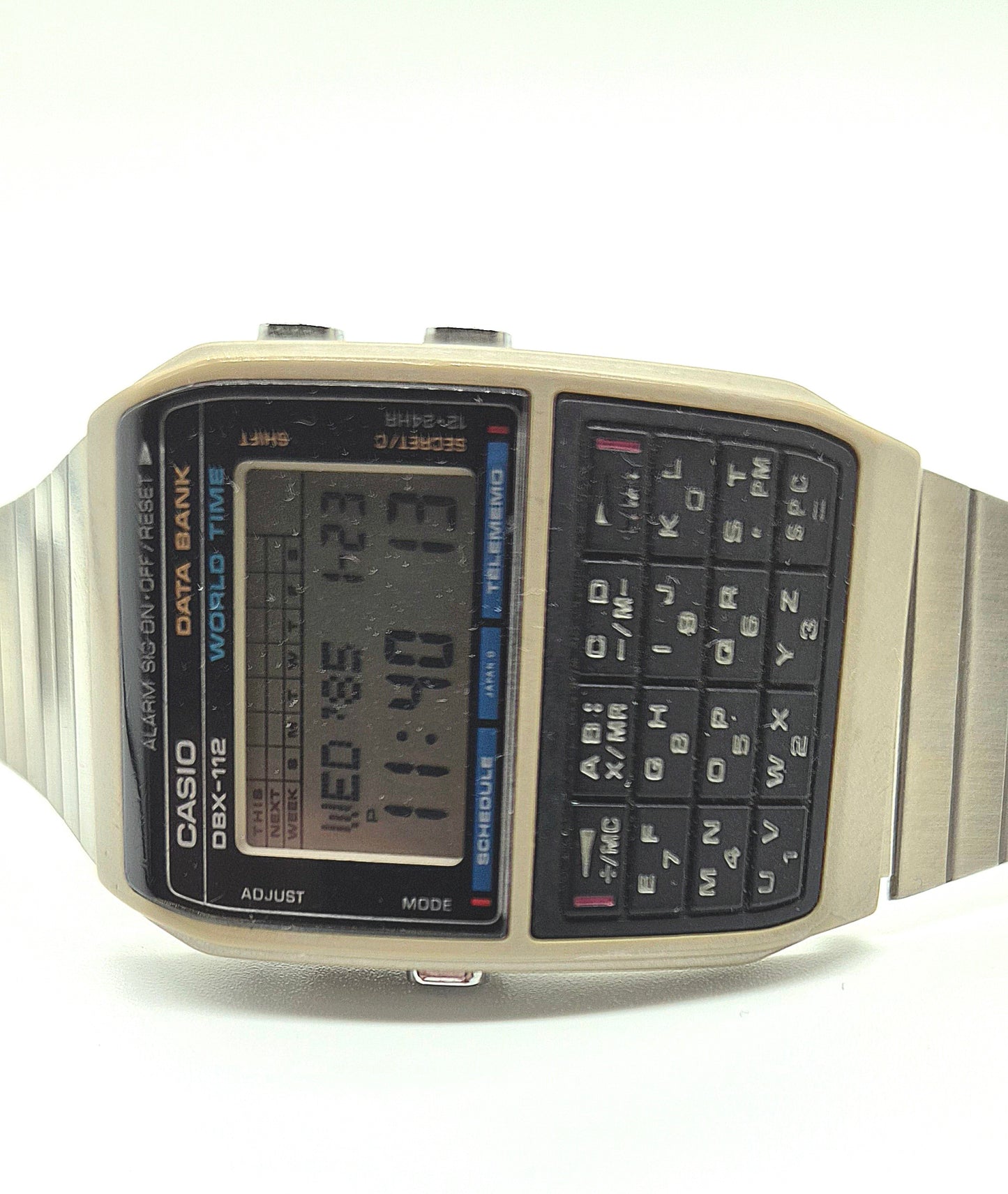 Casio DBX-112 Databank Calculator Watch