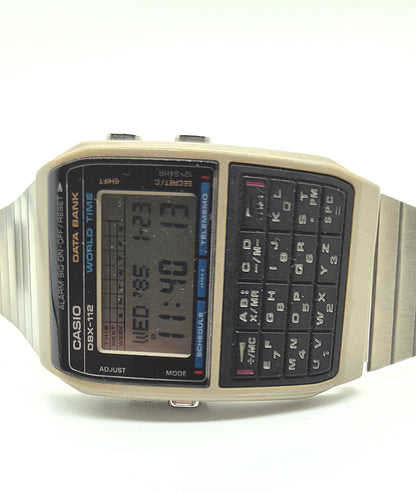 Casio DBX-112 Databank Calculator Watch