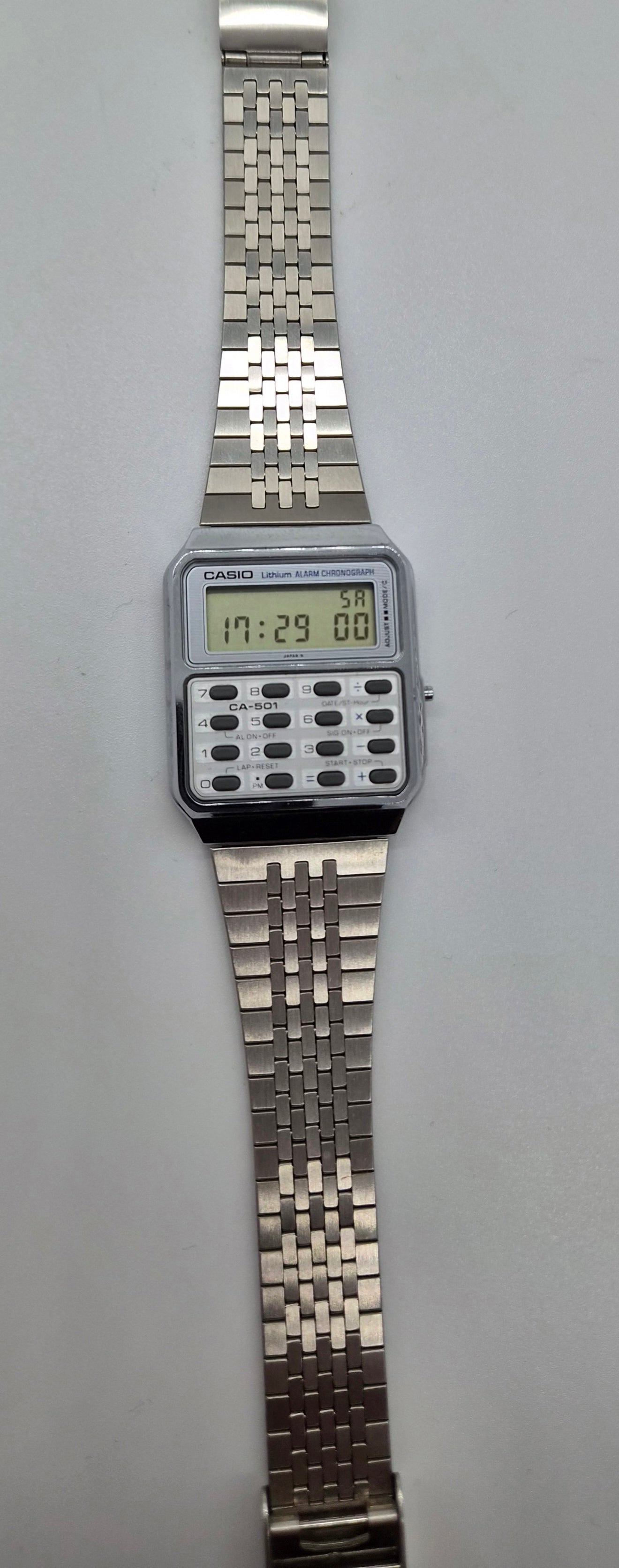 NOS Casio CA-501 Calculator Watch