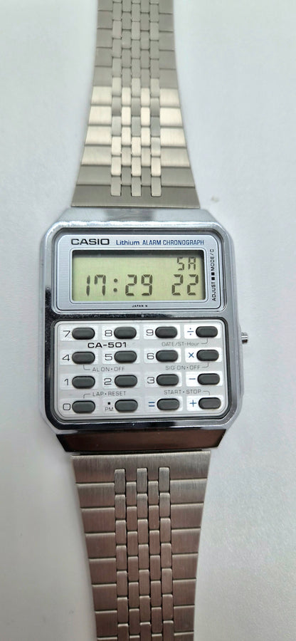 NOS Casio CA-501 Calculator Watch