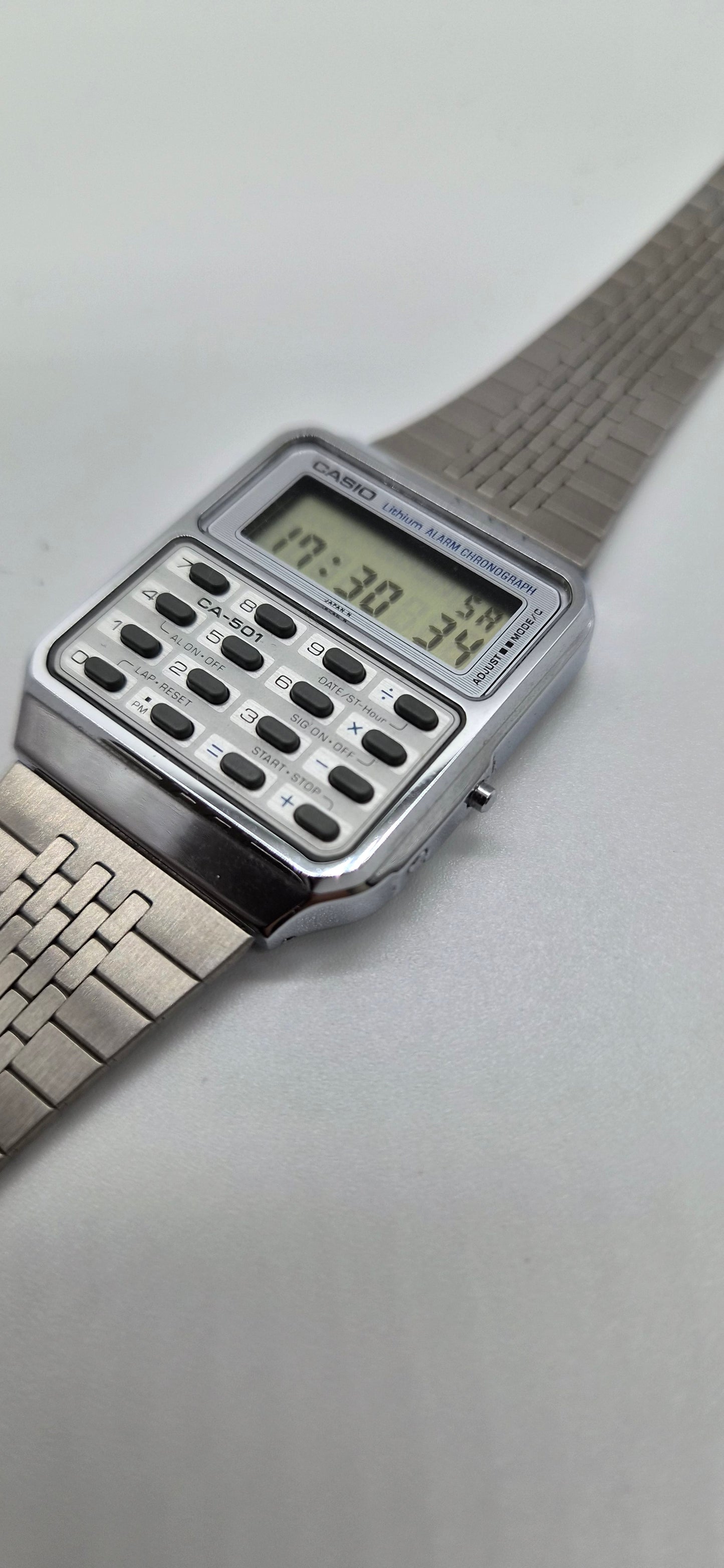 NOS Casio CA-501 Calculator Watch