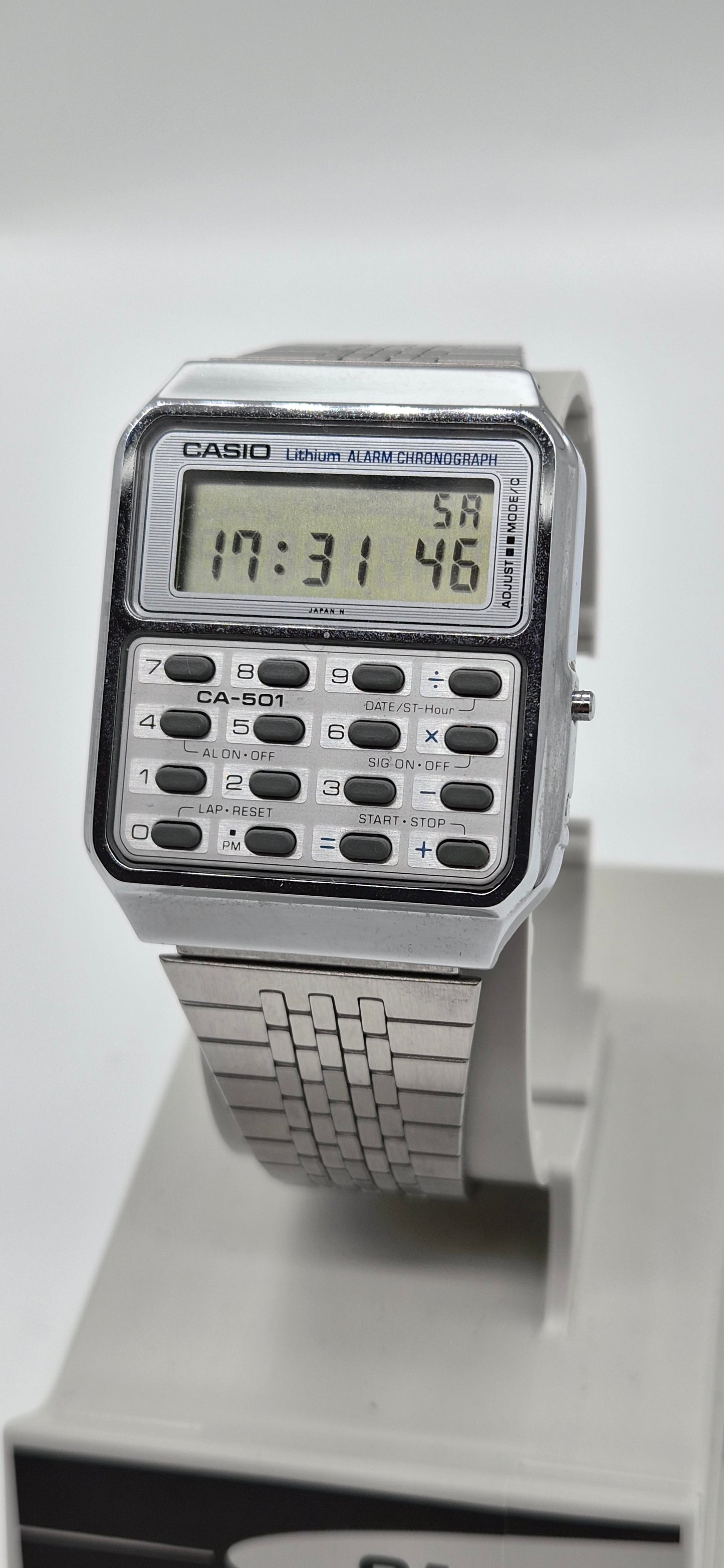 NOS Casio CA-501 Calculator Watch