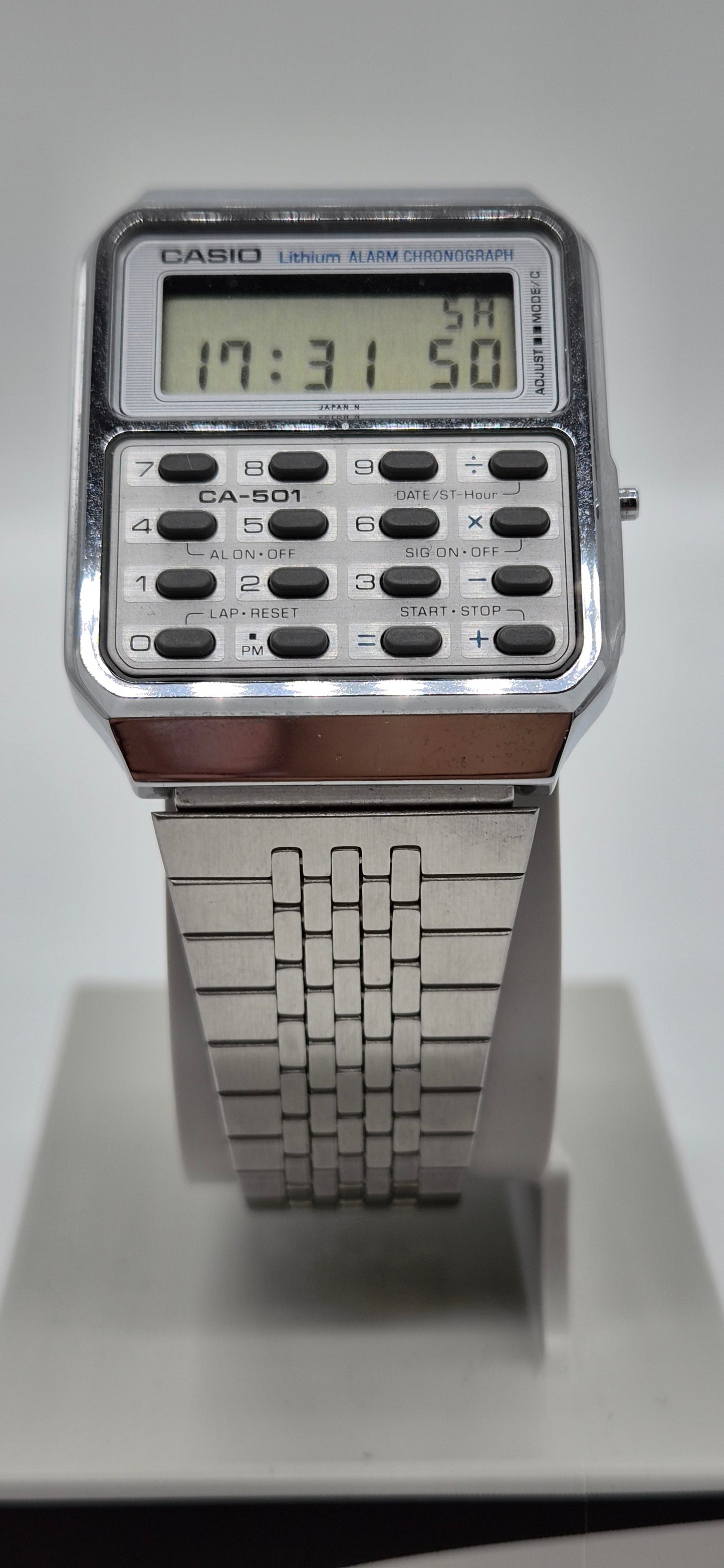 NOS Casio CA-501 Calculator Watch