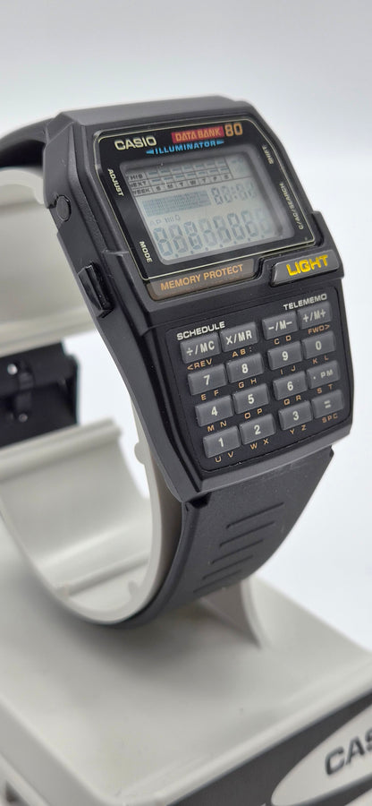 NOS Casio DBC-810 Databank Calculator Watch