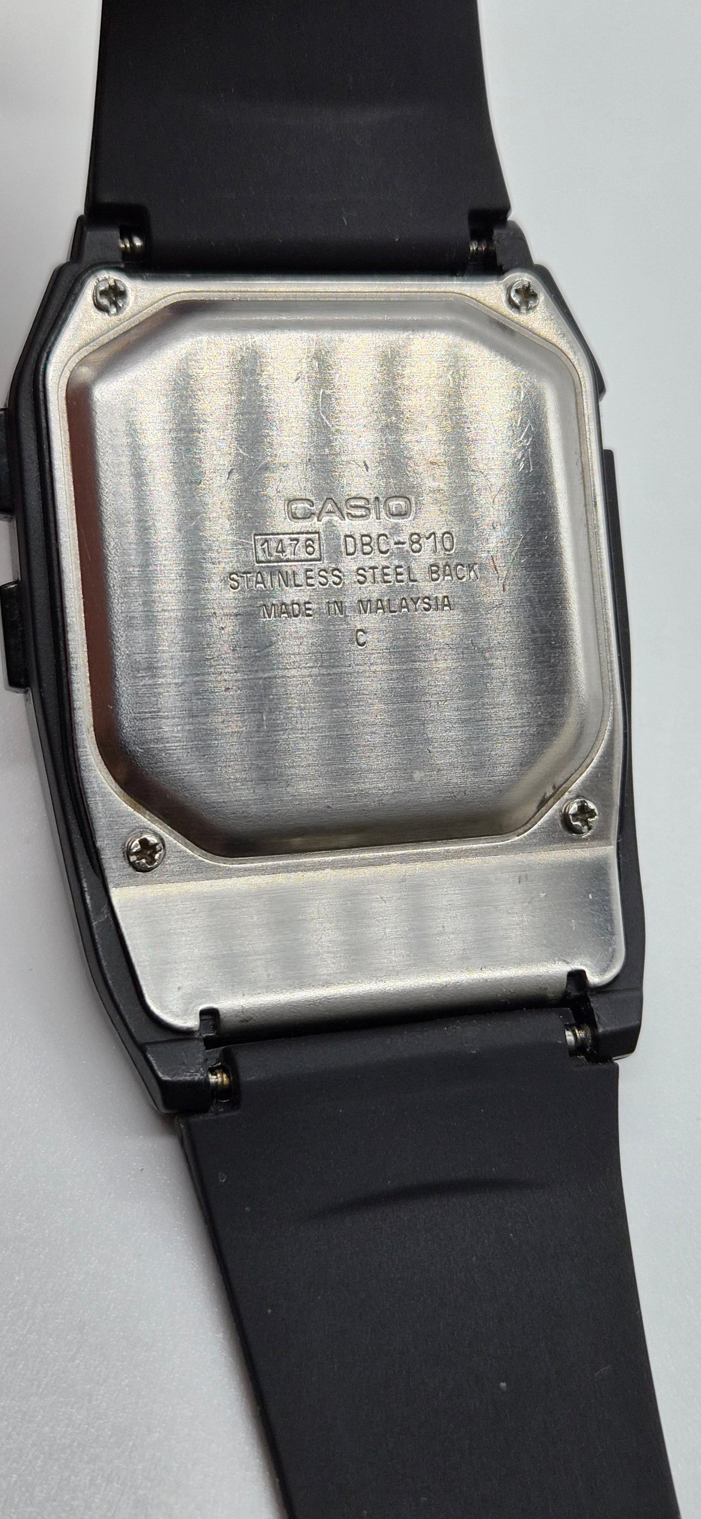 NOS Casio DBC-810 Databank Calculator Watch