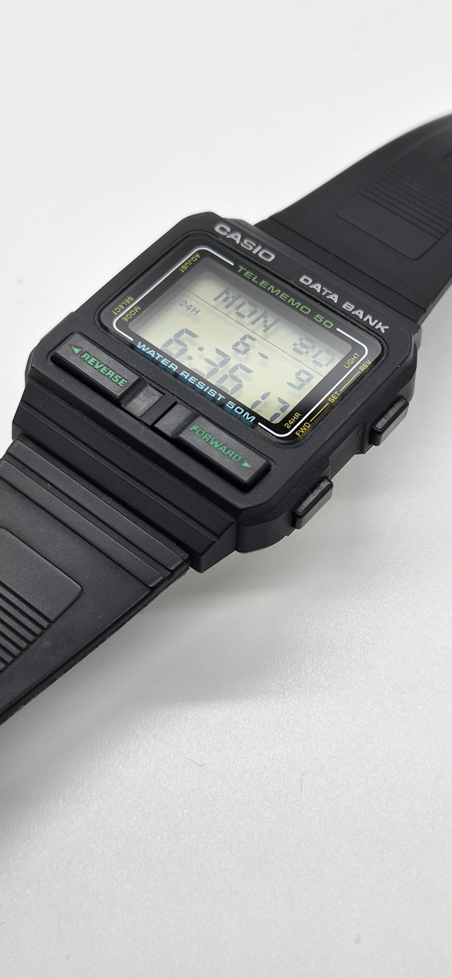 NOS Casio DB-52W Databank Watch
