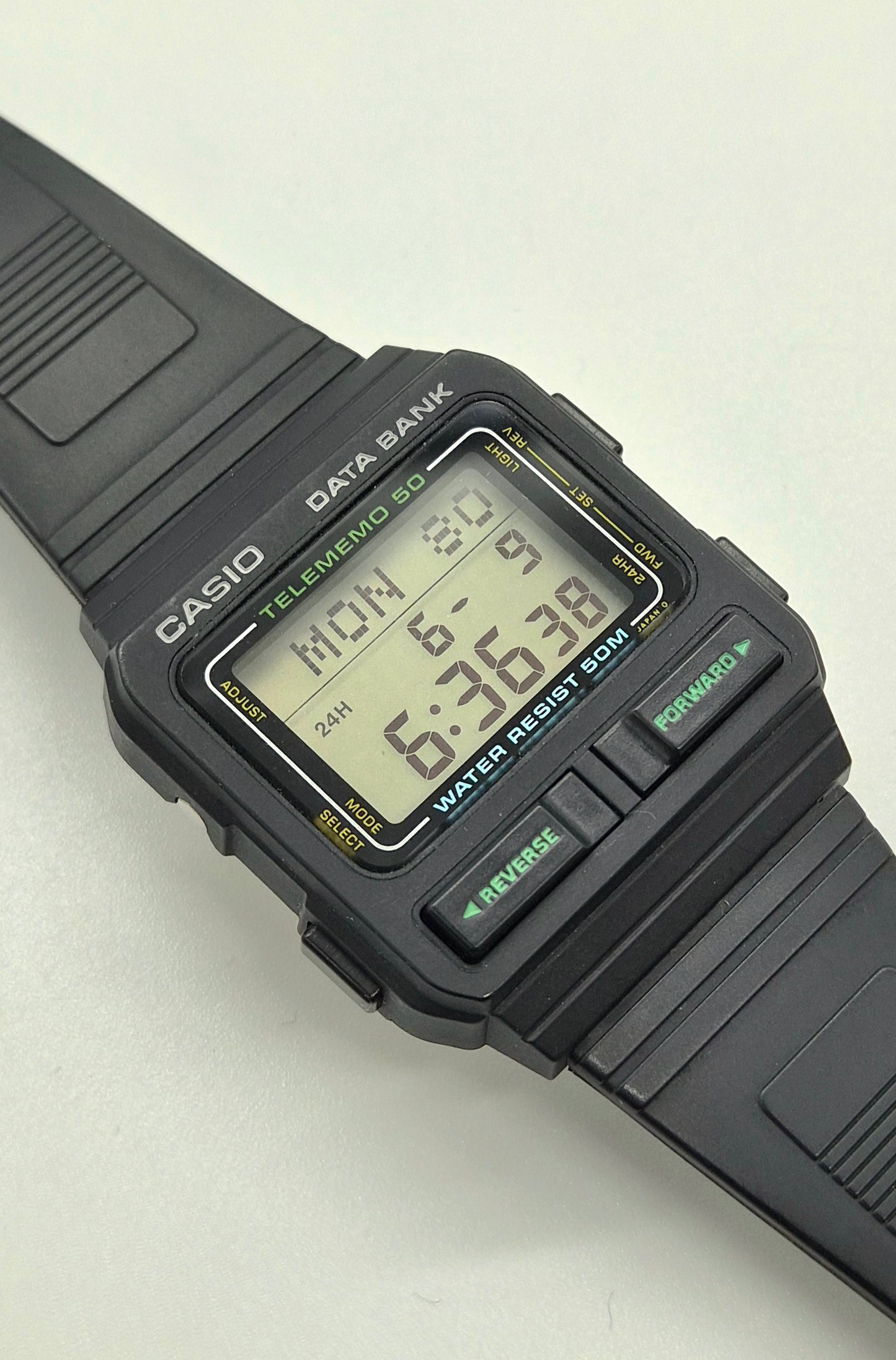 NOS Casio DB-52W Databank Watch