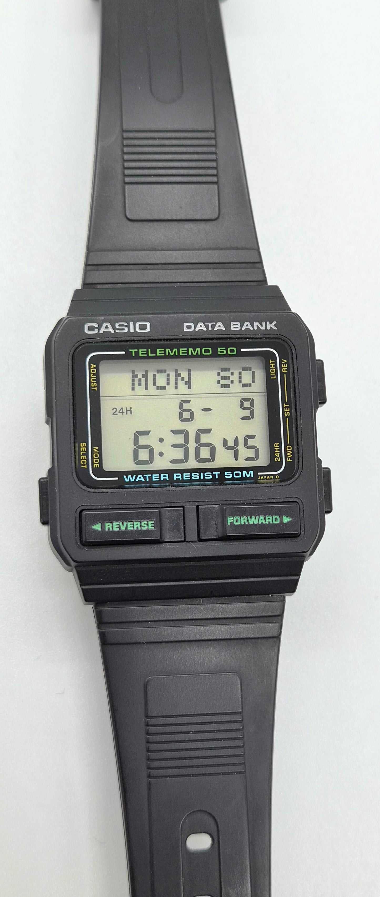 NOS Casio DB-52W Databank Watch