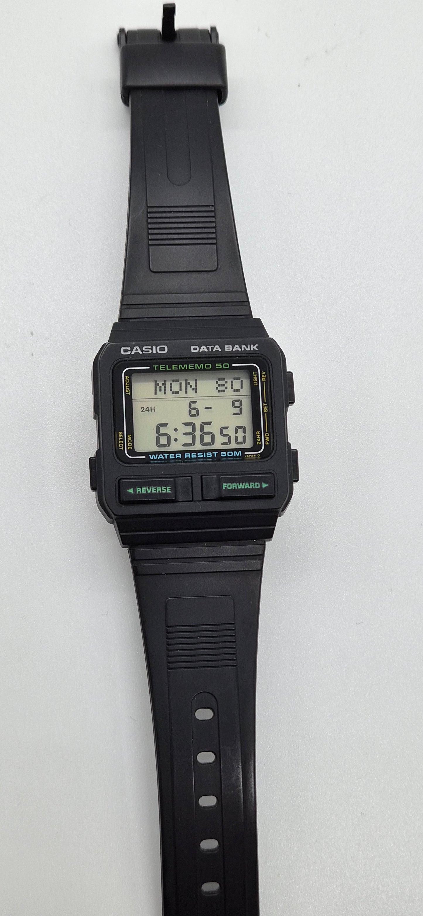 NOS Casio DB-52W Databank Watch