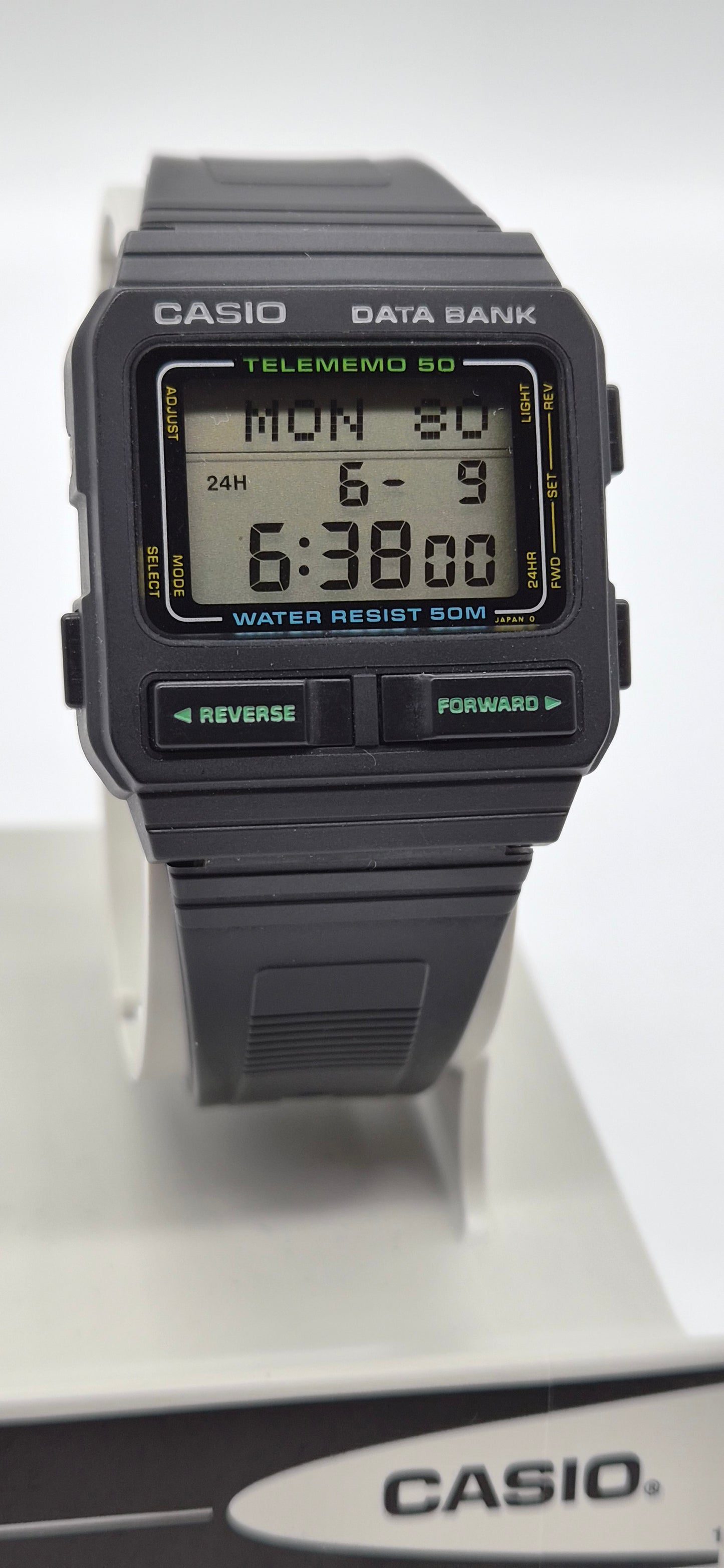 NOS Casio DB-52W Databank Watch