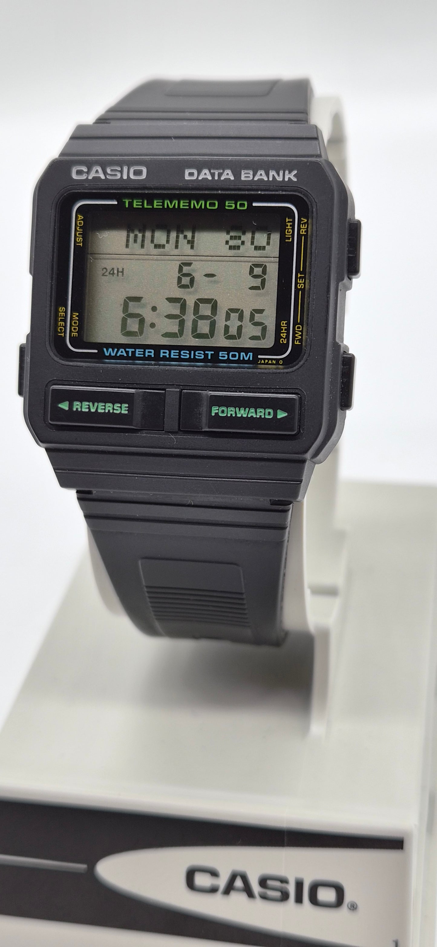 NOS Casio DB-52W Databank Watch