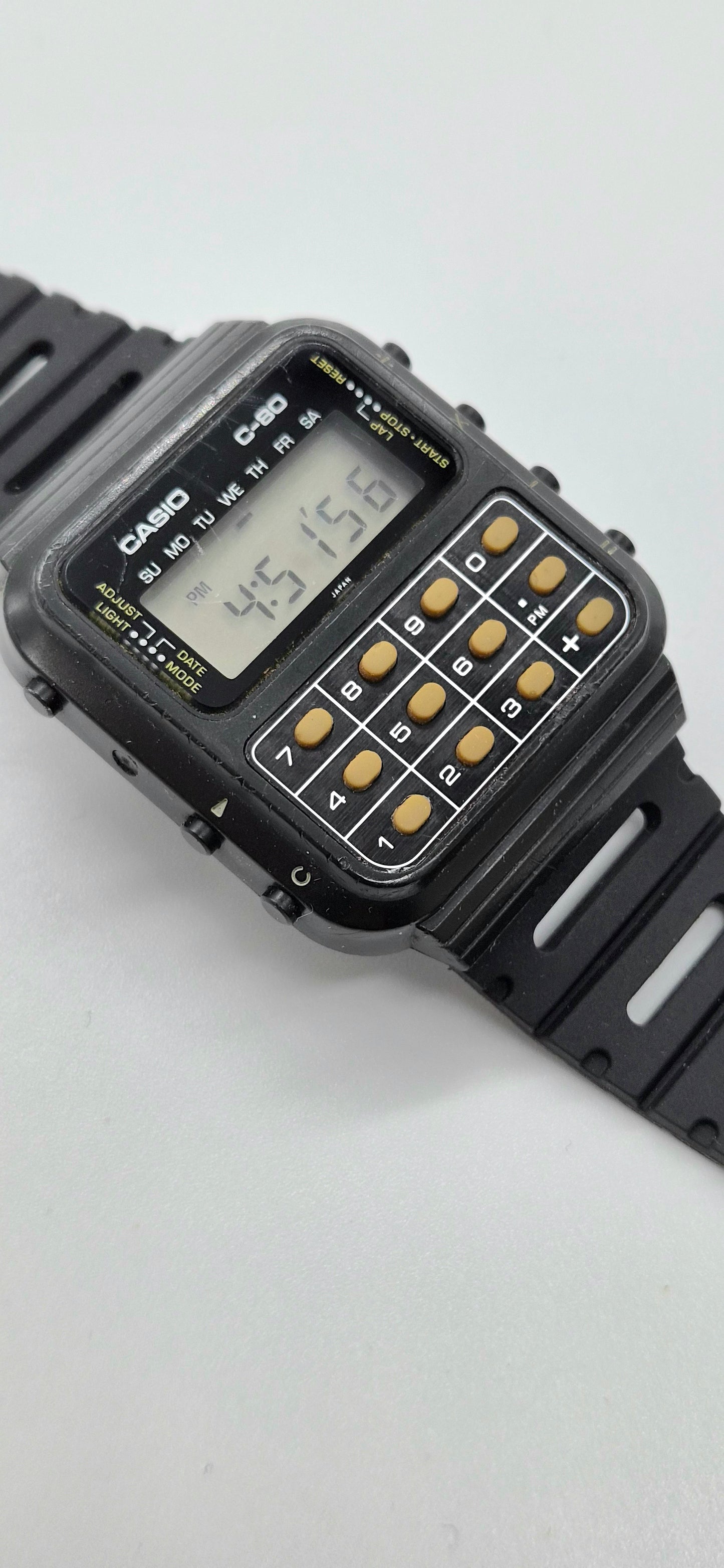 Casio C-80 Calculator Watch made in 1980