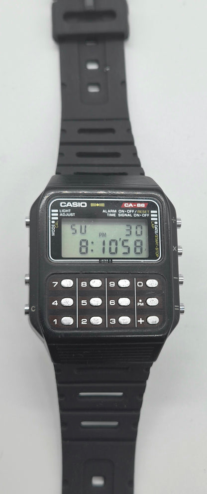 Casio CA-86 Calculator Watch Made in 1986