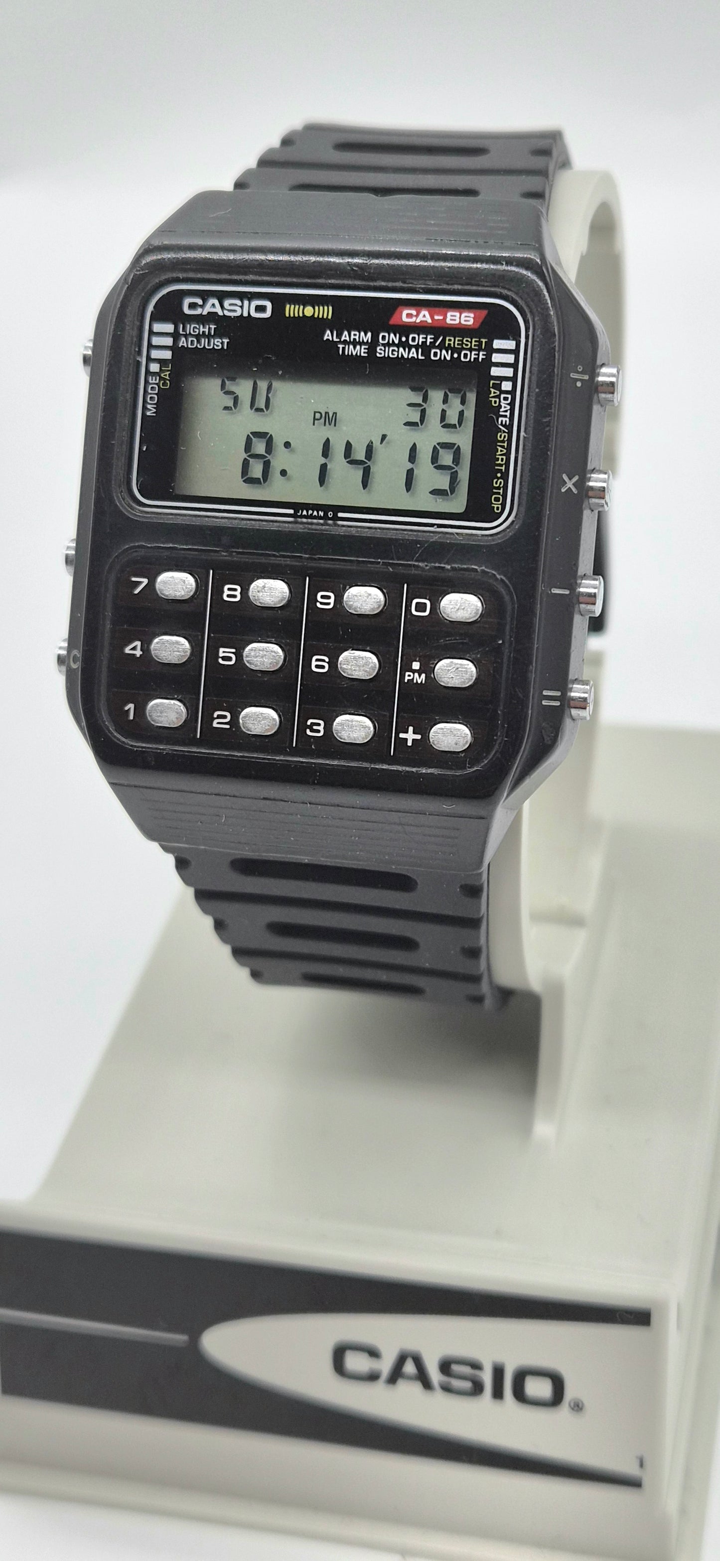 Casio CA-86 Calculator Watch Made in 1986