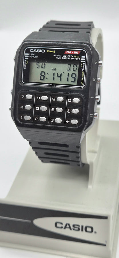 Casio CA-86 Calculator Watch Made in 1986