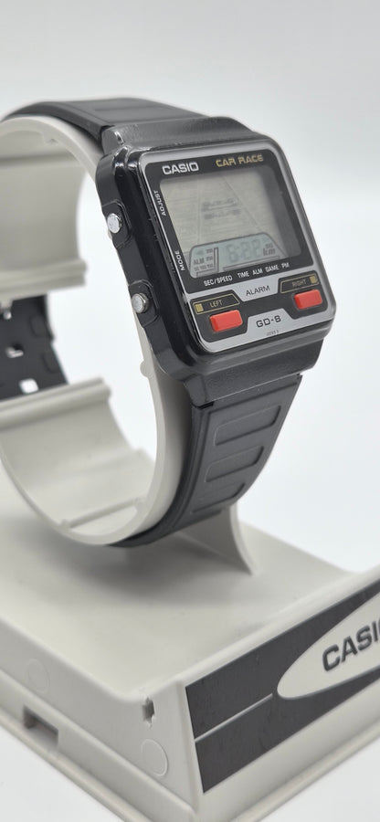 Casio GD-8 Car Race Game Watch Made in Japan 1984